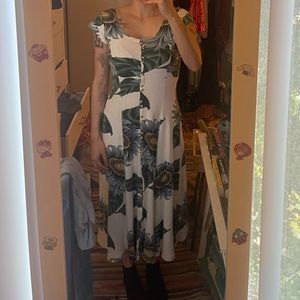 sunflower maxi dress